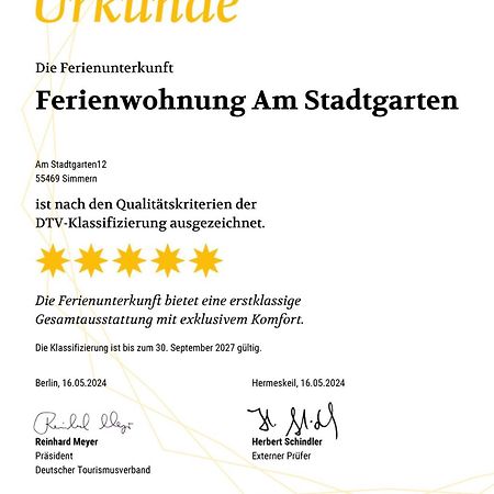 Am Stadtgarten Simmern Dış mekan fotoğraf